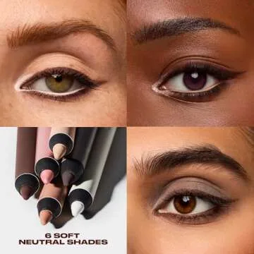 URBAN DECAY 24/7 Waterline Eye Pencil, Waterproof Eyeliner for Tightlining, Smudge-proof, Creamy Demi-Matte Black Liner, Smoky Eye Makeup, Mineral Oil-free, Paraben-free, Cruelty-free - 0.04 oz