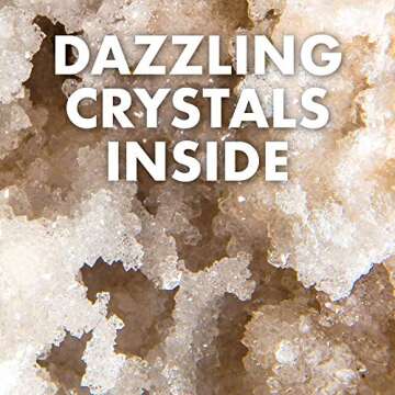 Exciting Jumbo Geode Set for Kids and Rock Collectors