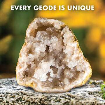 Exciting Jumbo Geode Set for Kids and Rock Collectors