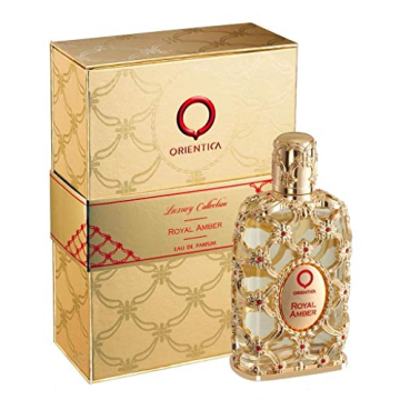 Orientica Royal Amber – Long-lasting Unisex Eau de Parfum 2.7 Oz