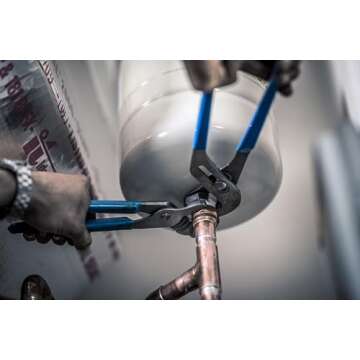 Channellock 442 Tongue and Groove Pliers, 12 In, Black, Blue, Silver