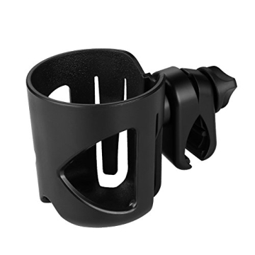 Accmor Universal Cup Holder: 360° Rotatable Large Caliber for Stroller & Bike