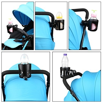 Versatile Accmor Cup Holder for Strollers and Bikes