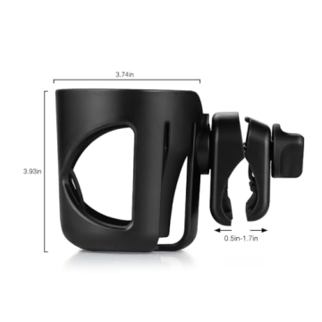 Versatile Accmor Cup Holder for Strollers and Bikes