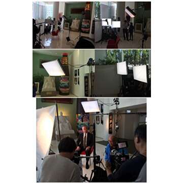 Falcon Eyes RX-12T Video Light Flexible led Panel Waterproof Studio Light for Film Advertisement Shooting Photography Lighting