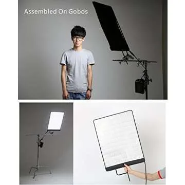 Falcon Eyes RX-12T Video Light Flexible led Panel Waterproof Studio Light for Film Advertisement Shooting Photography Lighting