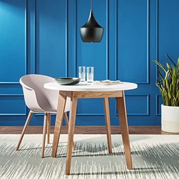 Rivet Noah Round Modern Dining Table - Stylish & Practical