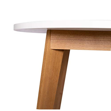 Rivet Noah Round Modern Dining Table - Stylish & Practical