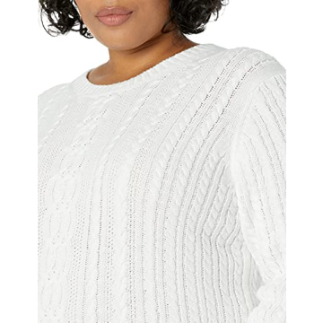 Stylish Amazon Essentials Women's Cable Knit Sweater