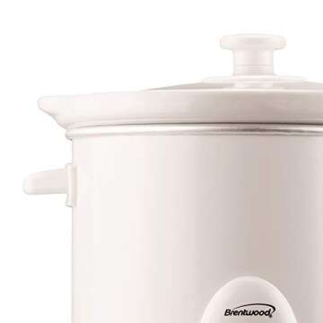 Brentwood SC-135W 3-Quart Slow Cooker for Easy Meals