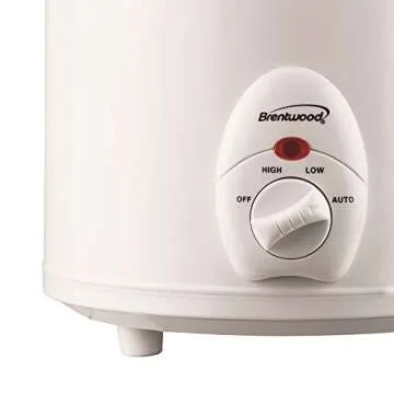 Brentwood SC-135W 3-Quart Slow Cooker for Easy Meals