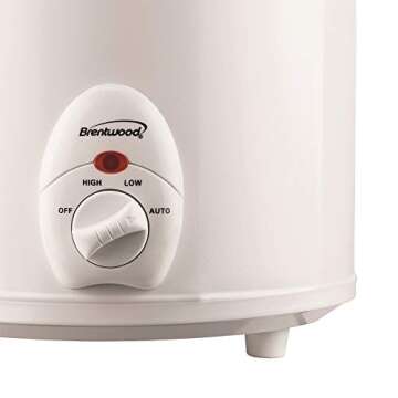 Brentwood SC-135W 3-Quart Slow Cooker for Easy Meals