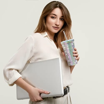 Chic Mezchi Bling Diamond Tumbler for Stylish Hydration