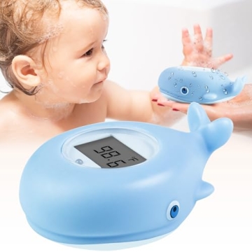 Pircaath Baby Bath Thermometer - BPA-Free & Safety Features for Infants