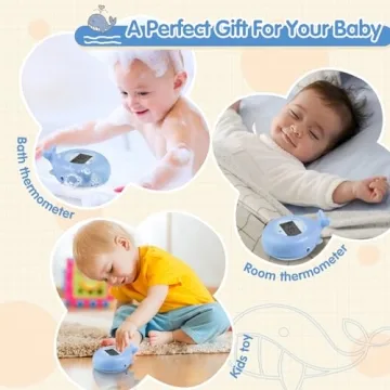 Pircaath Baby Bath Thermometer - Safe & Fun Baby Bathing