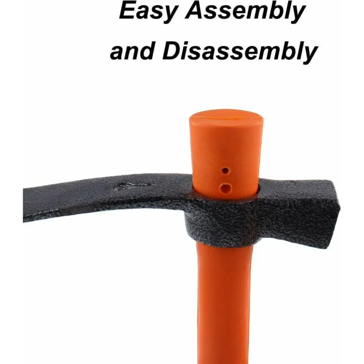 LUBAN Dual Head Hammer Hoe for Gardening and Landscaping