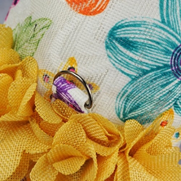 Fitwarm Floral Dog Harness Dress with D-Ring - XS