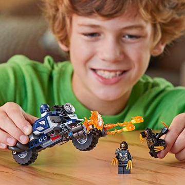 LEGO Marvel Avengers Captain America Outriders Attack Set