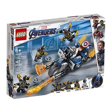 LEGO Marvel Avengers Captain America Outriders Attack Set