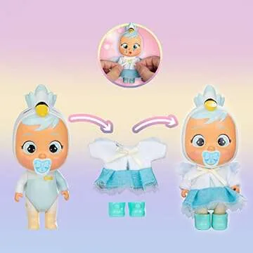 Cry Babies Magic Tears - Dress Me Up Series | 9 Surprises, Accessories, Surprise Doll Wave 1