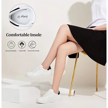 Vepose Women's Trendy Casual Sneakers - Comfortable & Stylish
