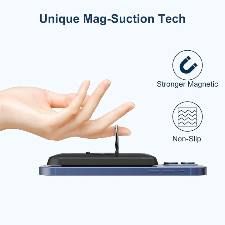 Magnetic 6000mAh Power Bank for iPhone 15/14/13/12