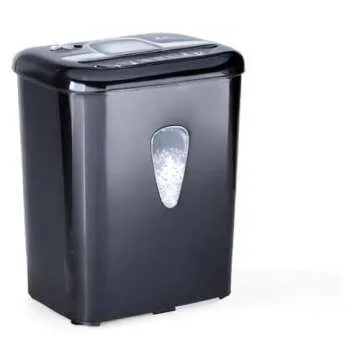 Amazon Basics 6 Sheet High Security Micro Cut Paper and Credit Card Home Office Shredder, Black