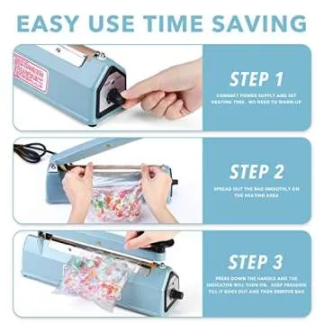 METRONIC 16-Inch Heavy Duty Impulse Sealer for All