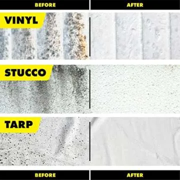 STAR BRITE Mold & Mildew Stain Remover + Cleaner – Removes Stains on Contact - 1 GAL (085600N)