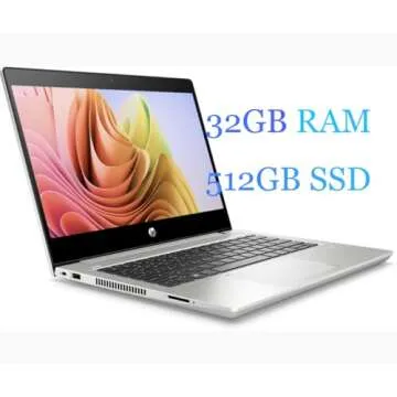 HP ProBook 430 G7 Business Laptop, FHD (1920 x 1080), Intel 10th Gen Core i5 with 32GB RAM, 512GB SS...
