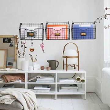 X-cosrack 3-Tier Hanging Wall Files Rack for Organizing