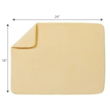 Kitchen Basics XL Microfiber Dish Drying Mat - Absorbent & Durable