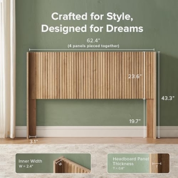 Mopio Brooklyn Headboard – Stylish Modern Farmhouse Design