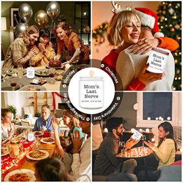 Homsovler Funny Lavender Candle for Mom Gifts