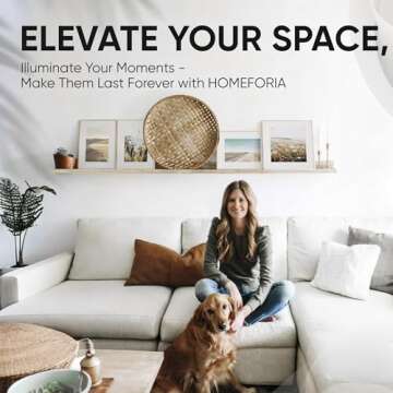 Homeforia 11x14 Picture Frame Wood, Premium Oak Wood Frames 11x14 with 8x10 Mat, 11 x 14 Natural Woo...