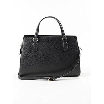 Gucci Soho Leather Satchel Tote Stylish Black Shoulder Bag