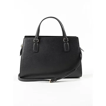 Gucci Soho Leather Satchel Tote Stylish Black Shoulder Bag