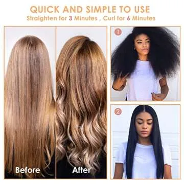 Electric Hot Comb for Effortless Hair Styling