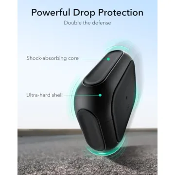 Durable Black Case for AirPods Pro 2nd Gen