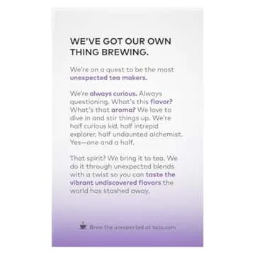 TAZO Vanilla Bean Macaron Tea Bags - Sugar-Free Delight