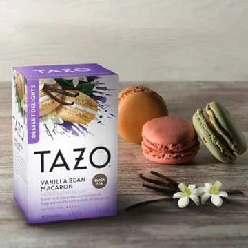 TAZO Vanilla Bean Macaron Tea Bags - Sugar-Free Delight