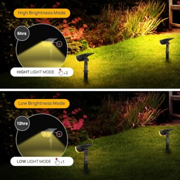 Linkind StarRayS Solar Lights Outdoor 350LM 6 Pack