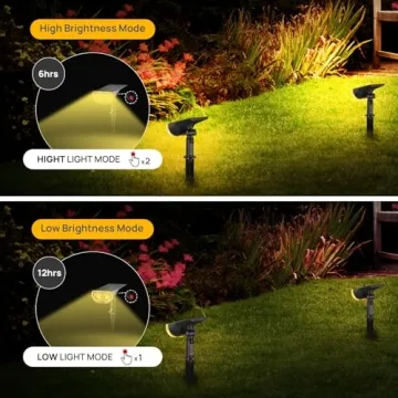 Linkind StarRayS Solar Lights Outdoor 350LM 6 Pack