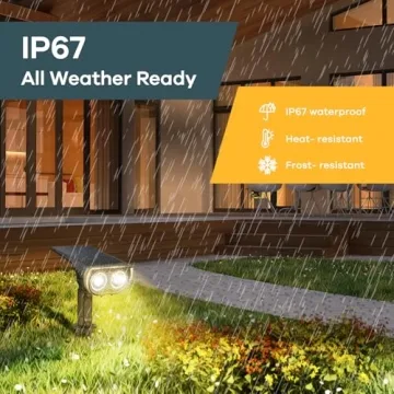 Linkind StarRayS Solar Lights Outdoor 350LM 6 Pack