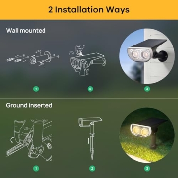 Linkind StarRayS Solar Lights Outdoor 350LM 6 Pack