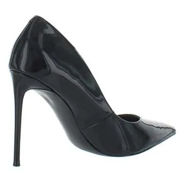 Steve Madden Women's Vala Pump – Elegant Black Patent Heels for Every Occasion