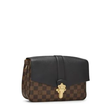 Louis Vuitton Pre-Loved Black Damier Ebene Clapton Crossbody