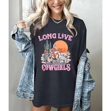 Cowgirl Western Shirt for Women - Stylish Summer Tee