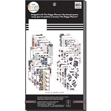 544 Floral Stickers for Planners & Crafts by The Happy Planner