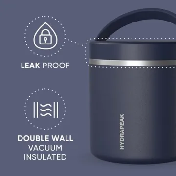 Hydrapeak 25oz Insulated Food Jar | Perfect for Hot & Cold Meals